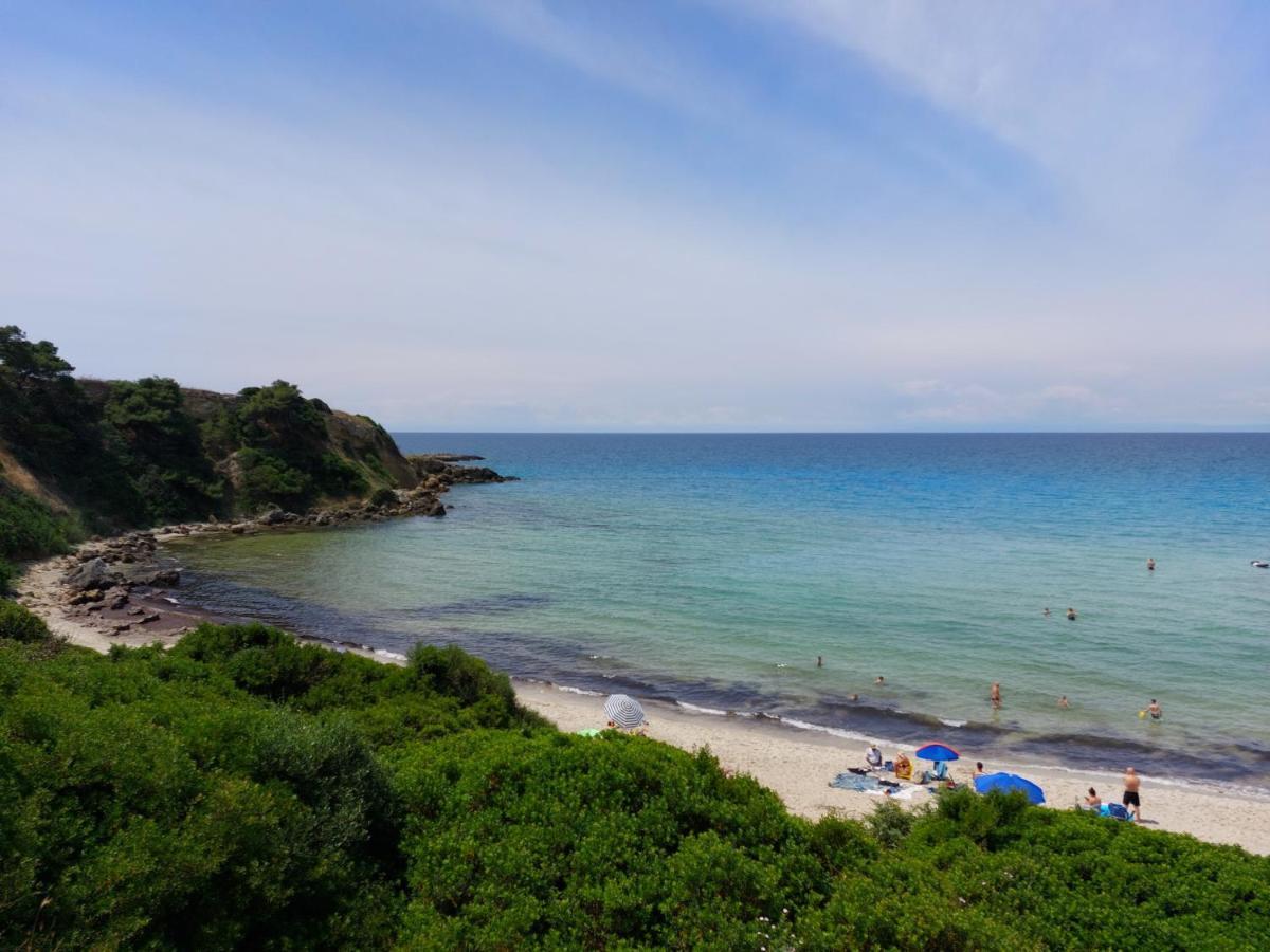 Jonia Appartamento Vacanze Vicino Al Mare Con Giardino Pulsano Exterior foto