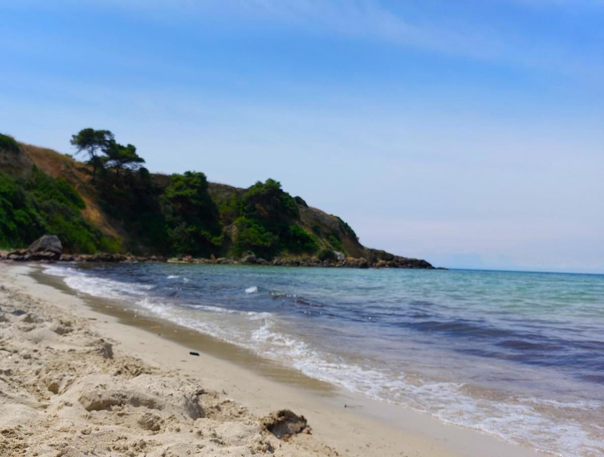 Jonia Appartamento Vacanze Vicino Al Mare Con Giardino Pulsano Exterior foto